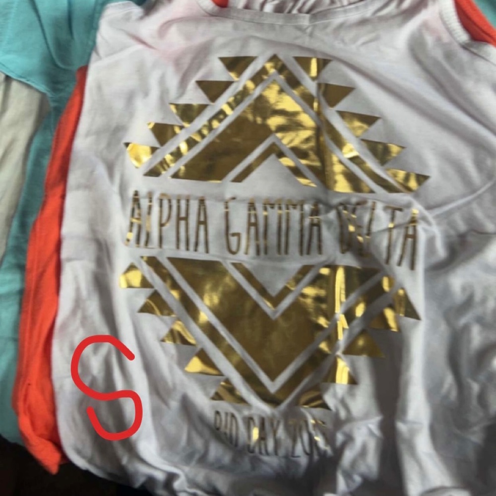 Sorority T-shirts ALPHA GAMMA DELTA all MUST GO
